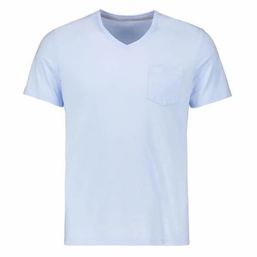 Plain Mens V-Neck T-Shirts