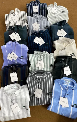 Cotton Men's Striped Shirt