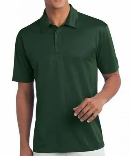 Plain Cotton,Polyester Men's Corporate T-Shirt, Handwash