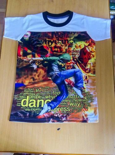 Digital Printed Round Neck Tshirts