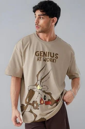 Cotton Round Neck Digital Printed T Shirts, GSM: 180 GSM