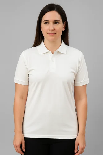 Casual Wear Dri Fit Polo T Shirt For Women