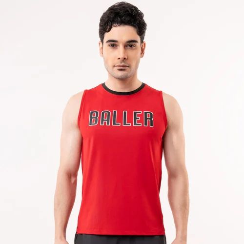 The Baller Tank - Red Athletik
