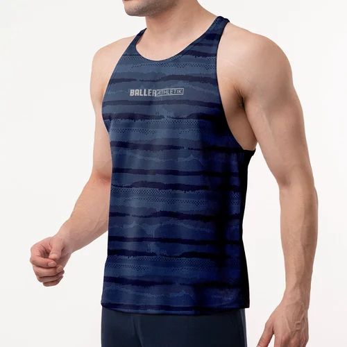 Warrior Tank - Navy Athletik