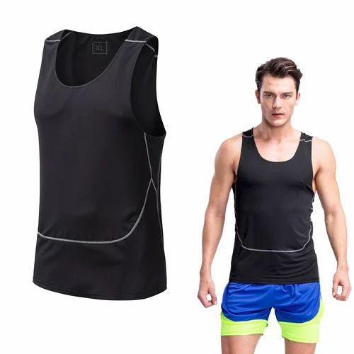 Mens Gym Tank Top Quick Dry Ultra Slim Training Shirt Sleeveless Tee Running Tank B0DW911S3X