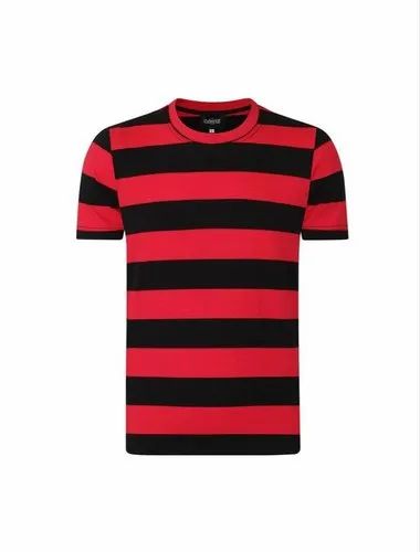 Men Hosiery Round Neck T Shirt