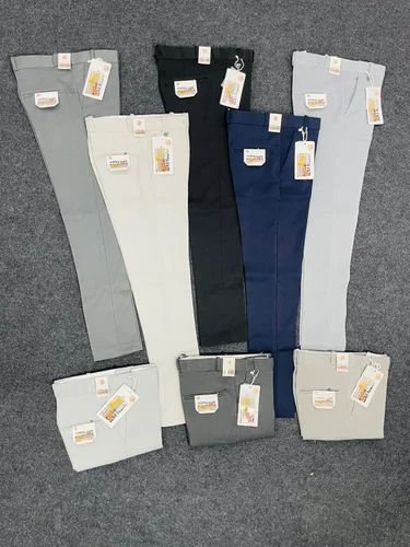 Mens Linen Formal Pant, Slim Fit