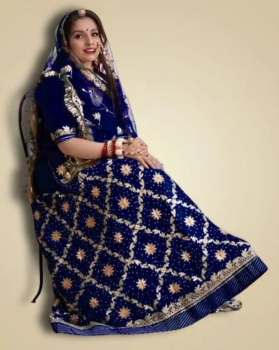 Fancy Heavy Embroidered work Women Lehengas , Lehengas , Rajputi Dress , Rajasthani Posak