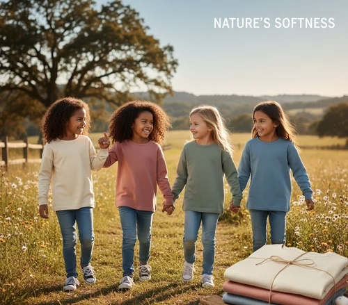 Plain Cotton Full Sleeves Girls Tops