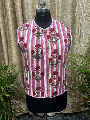 Blended Men Designer Printed Waistcoat