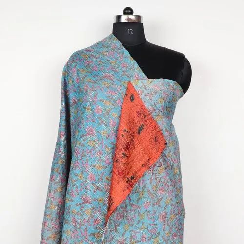Muilt Silk Kantha Stoles