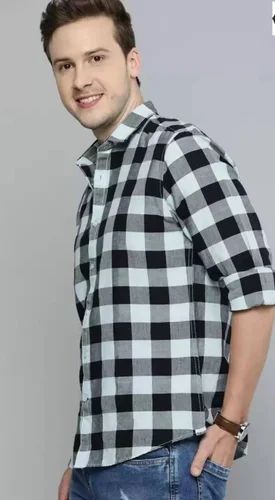 Gents Cotton Check Shirt