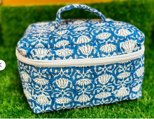 Quilted Cosmetic Bag