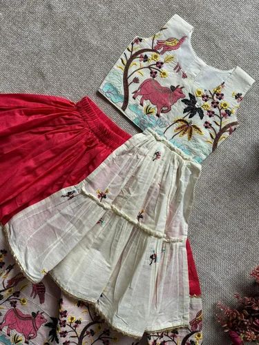 High On Demand Gujarati Style Garba Party Special Pure Khadi Fabric Gorgeous Dress