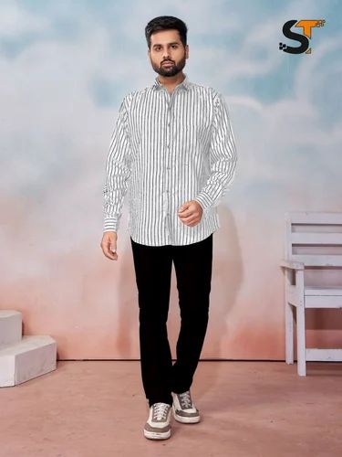 Ready Maid Formal Look Heavy Cotton Full Shirt For Men Special Office& Daily Wear