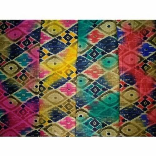 Cotton Digital Printed Fabrics, GSM: 100