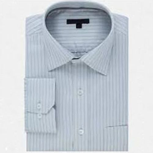 Checks Cotton Mens Checked Shirt, Formal Wear