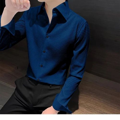 Checks Mens Shirt, Full Sleeves, Formal Wear