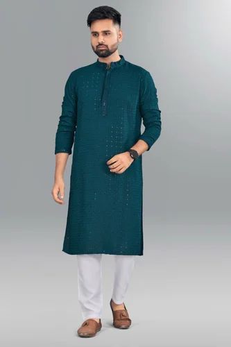 Embroidered Kurta Pajama