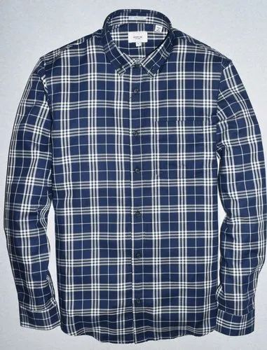 Cotton Mark Me Premium Men Checks Shirts, Casual, Full sleeves