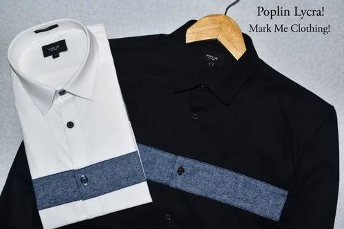 Plain Cotton Men's Designer Shirt, Full sleeves / Long sleeves