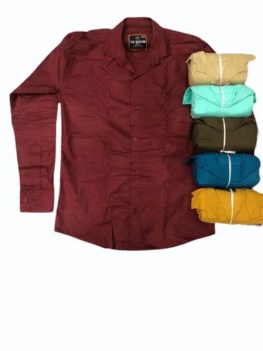 Men's Fashion Fever PolyCotton Plain Shirt