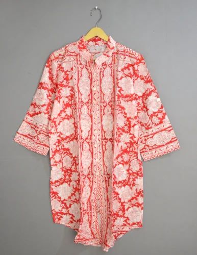 Printed Cotton Mens Button Down Shirts