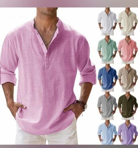 Men Linen Shirt
