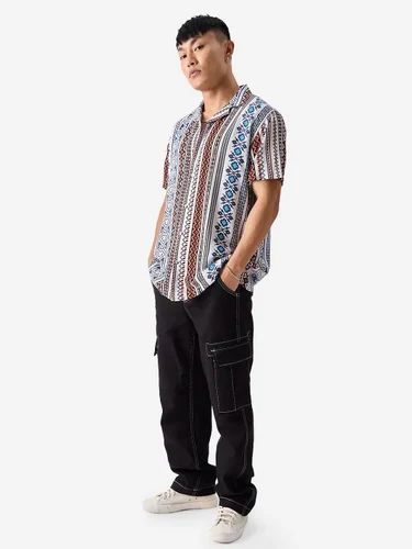 Cotton MEN EXCLUSIVE COTTAN FABRIC PRINTED HALFSLEEV SHIRT AT WHOLESALE PRICE, Casual Wear