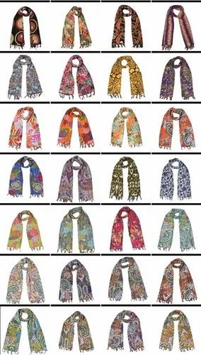 Scarves Printed Kantha