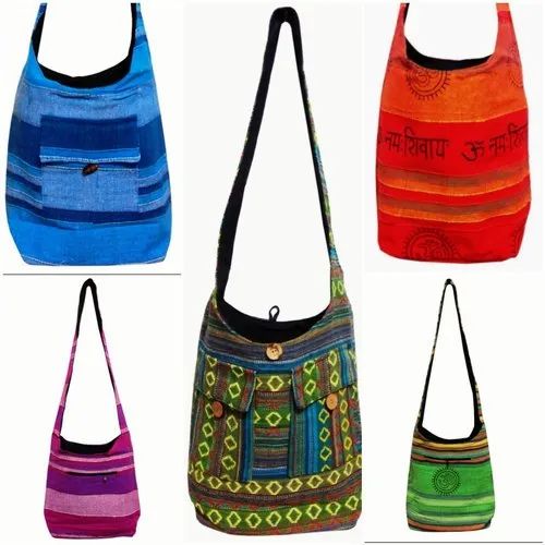 Printed Sadhu COTTON Bags, Capacity: 5 KG
