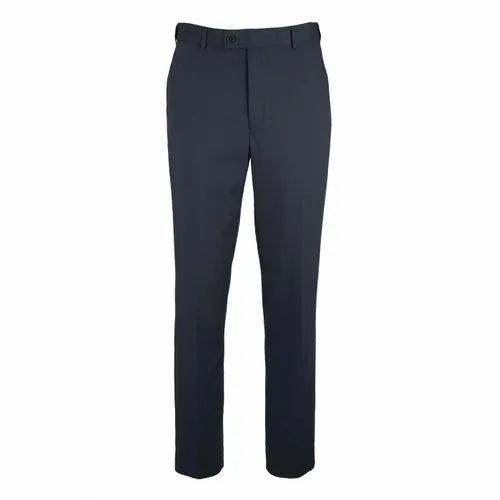Flat Regular Fit Men'S Formal Pant, Machine wash