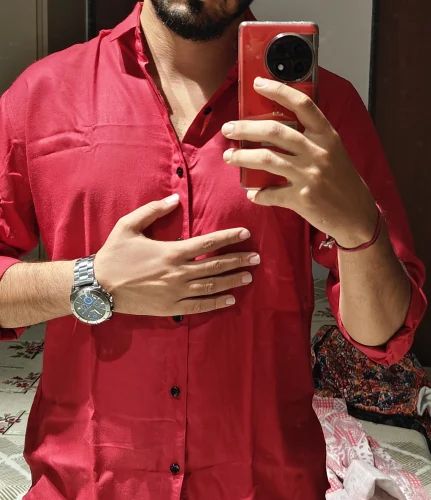 Party-Wear Rayon Viscose Shirt
