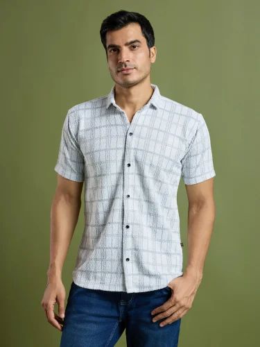 Mens Lycra Cotton Shirts