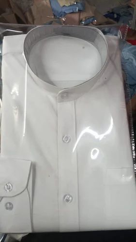 White Shirt, Full Sleeves, Cotton