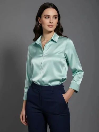 Satin Shirts Women