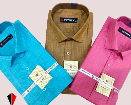 Mens Formal Khadi Shirt