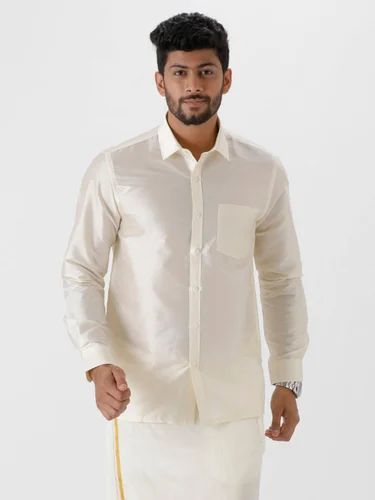 Men Silk Shirt