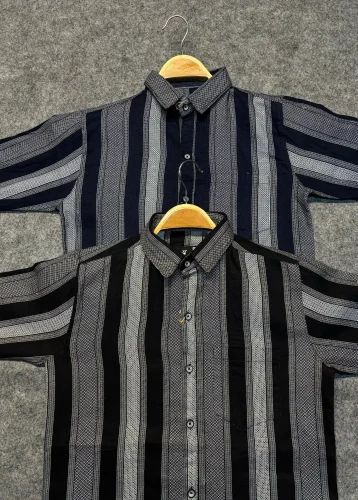 Men Flannel Cotton Check Shirt, Full sleeves