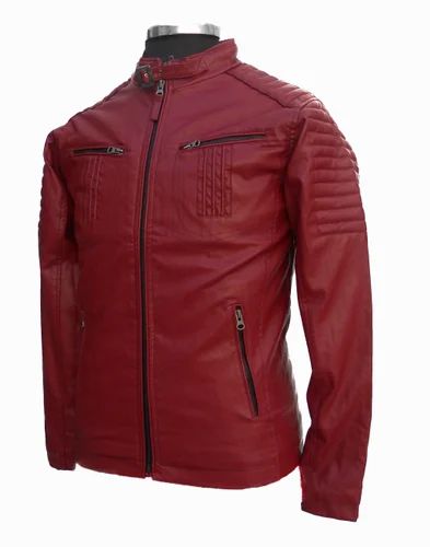 Leather Short Jacket
