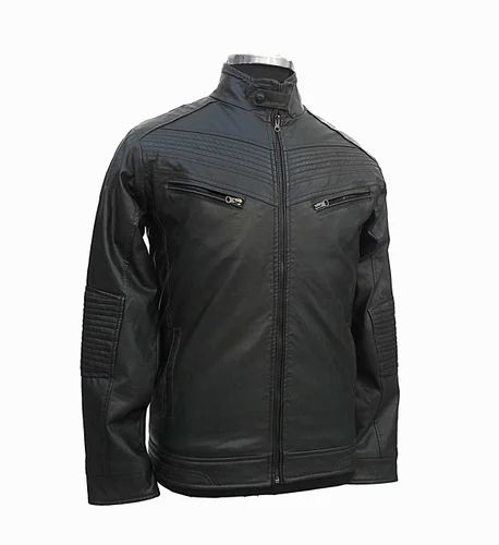 Gents Faux Leather Jacket