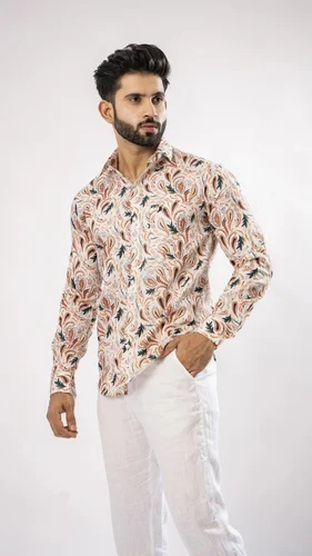 Cotton Men Custom Shirt
