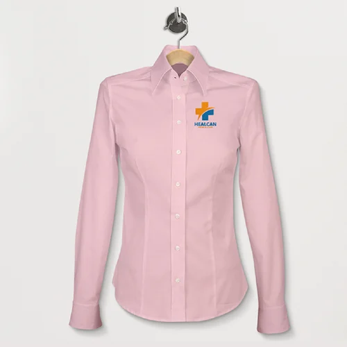 Custom Women Embroidered Office Shirt