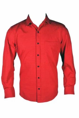 Party And Office Wear Printed Mens Jacquard Shirts