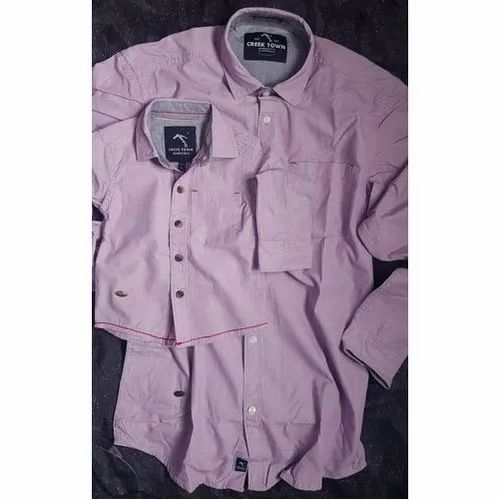 Father Son Combo Plain Shirt