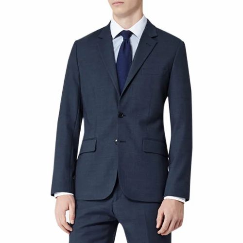 Collar Plain Mens Formal Suit
