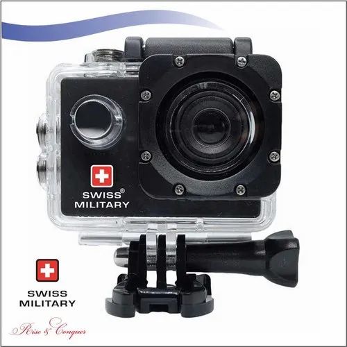 Plastic HD Swiss Military Multi-Purpose Outdoor Digital Camera (CAM1), For Office And Home