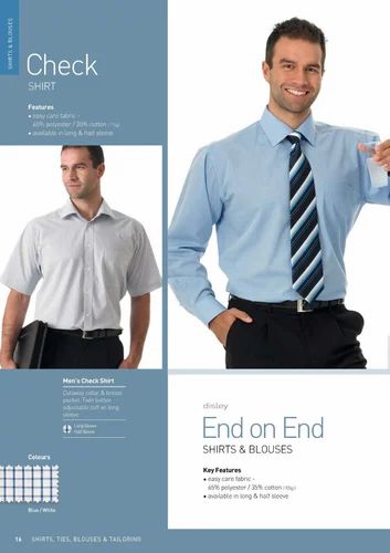 Polycotton Linen Men's uniform Shirts, Casual Wear