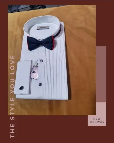 Full Sleeve Mens Tuxedo Shirts