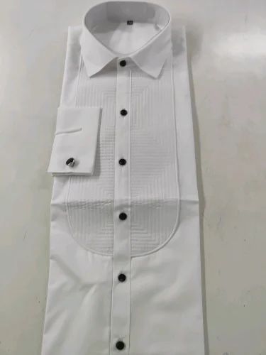 Cotton Mens Tuxedo Shirts, Plain
